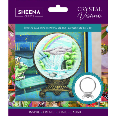 Sheena Crafts Die, Crystal Visions - Crystal Ball