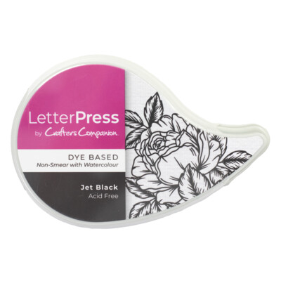 Gemini LetterPress Ink Pad, Jet Black