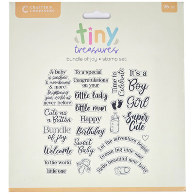 Clear Stamp, Tiny Treasures - Bundle of Joy