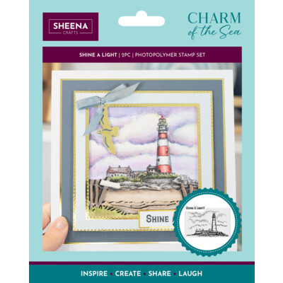 Sheena Crafts Clear Stamp, Charm of the Sea - Shine a Light