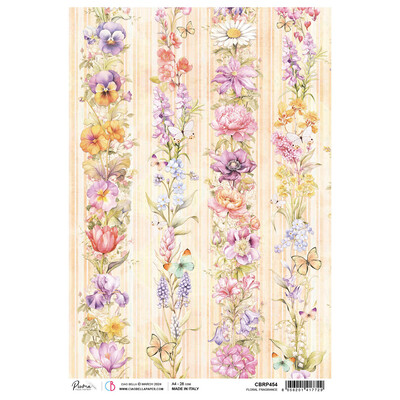 A4 Piuma Rice Paper, Floral Fragrance