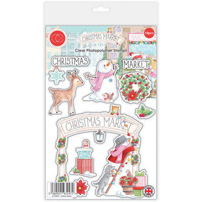 Clear Stamp, Christmas Market - Christmas Market