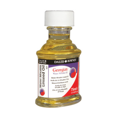 Georgian Water Mixable Linseed Oil, 75ml