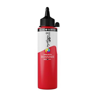 System3 Fluid Acrylic, 250ml - Cadmium Red Hue
