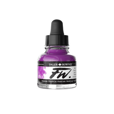 FW Acrylic Ink, 29.5ml - Purple Lake