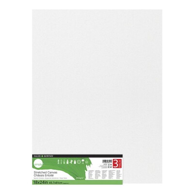 Simply Canvas Panel, 18" x 24" (3 Pack)