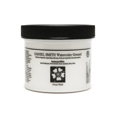 Watercolor Ground, Pearlescent White (Luminescent) (4oz)
