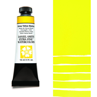 Extra Fine Watercolor Tube, 15ml - Hansa Yellow Medium