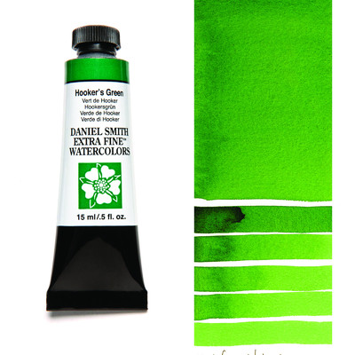 Extra Fine Watercolor Tube, 15ml - Hooker's Green