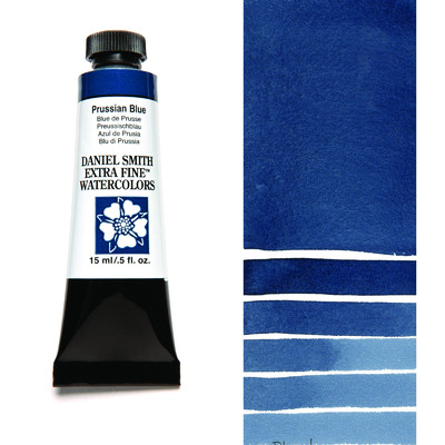 Extra Fine Watercolor Tube, 15ml - Prussian Blue