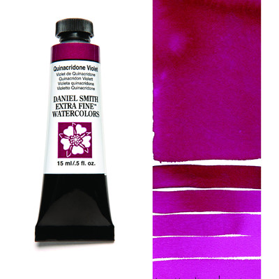 Extra Fine Watercolor Tube, 15ml - Quinacridone Violet
