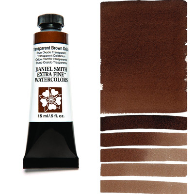 Extra Fine Watercolor Tube, 15ml - Transparent Brown Oxide