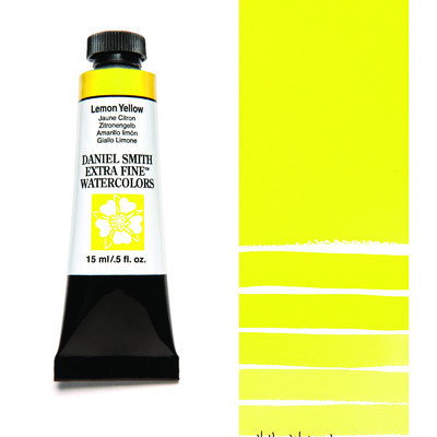 Extra Fine Watercolor Tube, 15ml - Lemon Yellow