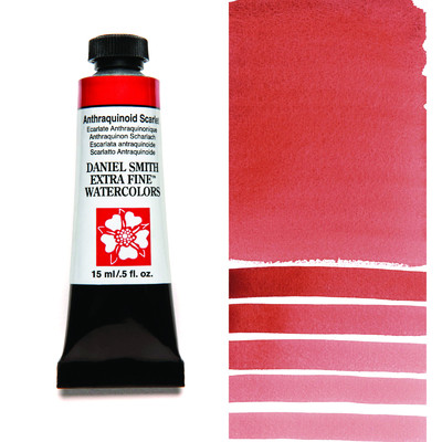 Extra Fine Watercolor Tube, 15ml - Anthraquinoid Scarlet