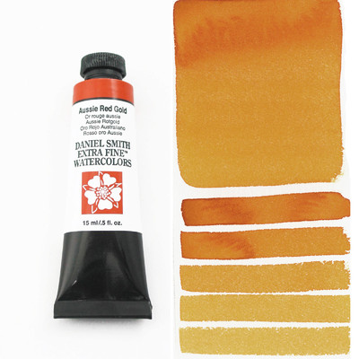 Extra Fine Watercolor Tube, 15ml - Aussie Red Gold