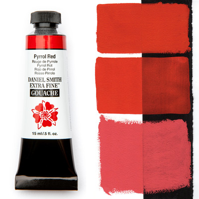 Extra Fine Gouache, Pyrrol Red