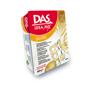 DAS Idea Mix Clay, Imperial Yellow (100g)