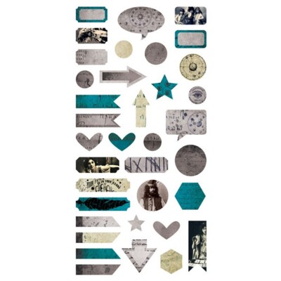 6X12 Die-cut Elements Sheet, Fortune-teller