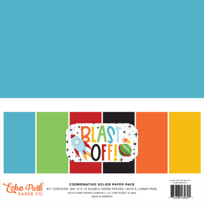 12X12 Solids Kit, Blast Off