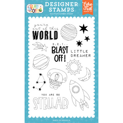 Clear Stamp, Blast Off - Out Of This World