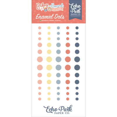 Enamel Dots, Baby on Board Girl