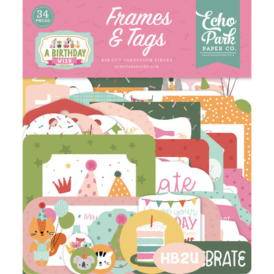 Frames & Tags, A Birthday Wish Girl