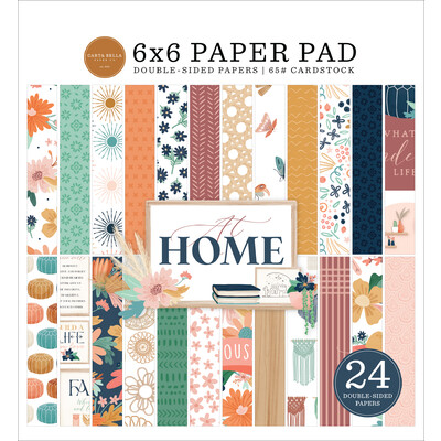 6X6 Paper Pad, At Home