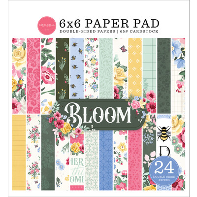 6X6 Paper Pad, Bloom