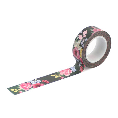 Washi Tape, Bloom - Little Things Floral in Green