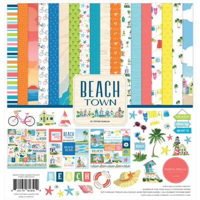 12X12 Collection Kit, Beach Town