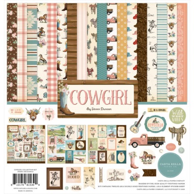 12X12 Collection Kit, Cowgirl