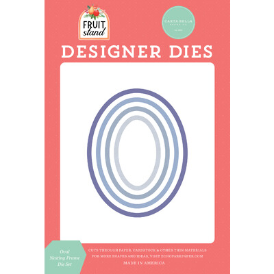 Die, Fruit Stand - Oval Nesting Frame