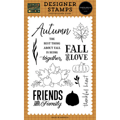 Clear Stamp, Harvest - Fall In Love