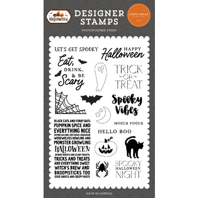 Clear Stamp, Halloween - Let's Get Spooky