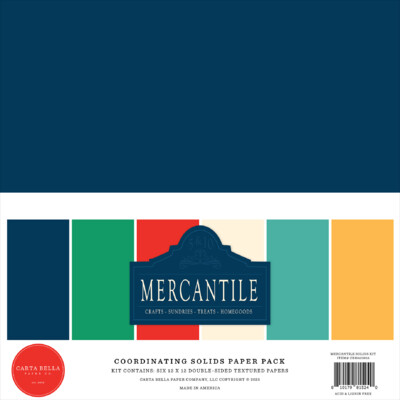 12X12 Solids Kit, Mercantile