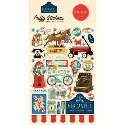 Puffy Stickers, Mercantile