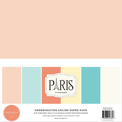 12X12 Solids Kit, Paris