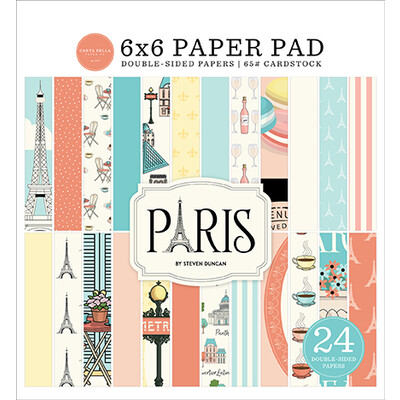 6X6 Paper Pad, Paris