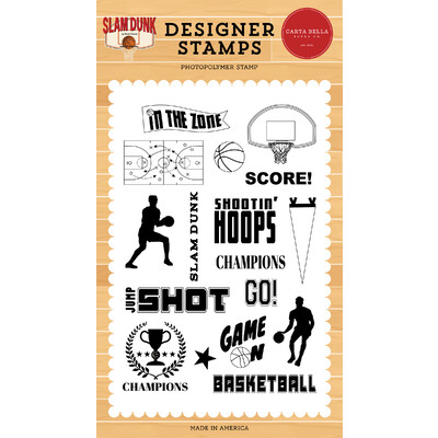Clear Stamp, Slam Dunk - Shooting Hoops