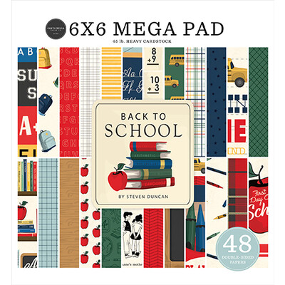 6X6 Mega Paper Pad, Back To School