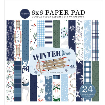 6X6 Paper Pad, Wintertime