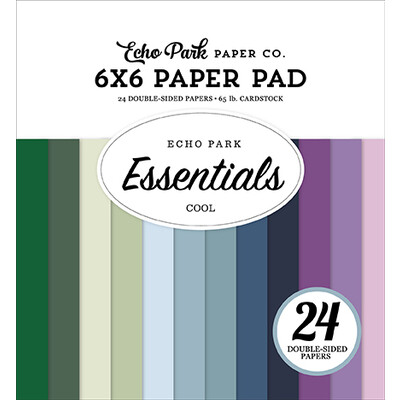 6X6 Paper Pad, Cool Essentials