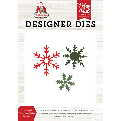 Die, Christmas Time - Wonderful Time Snowflakes