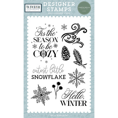 Clear Stamp, Winter Wonderland - Cutest Little Snowflake