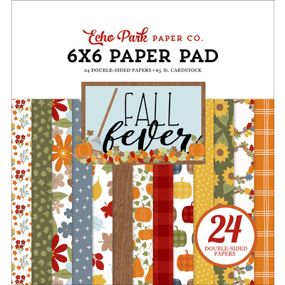 6X6 Paper Pad, Fall Fever
