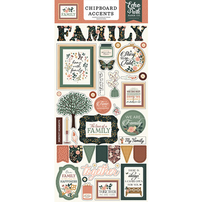 Chipboard Accents, Family