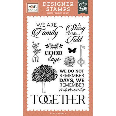 Clear Stamp, Family - A Story To Be Told