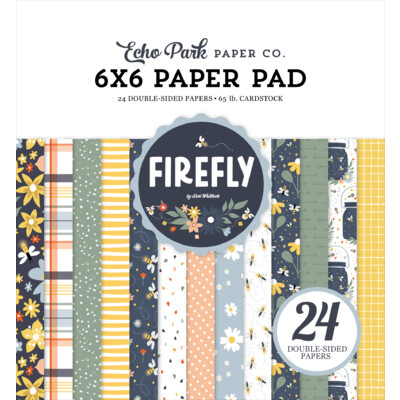 6X6 Paper Pad, Firefly