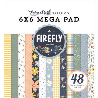 6X6 Mega Paper Pad, Firefly