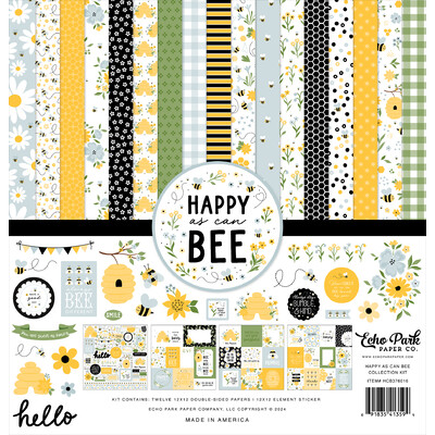 12X12 Collection Kit, Happy As Can Bee